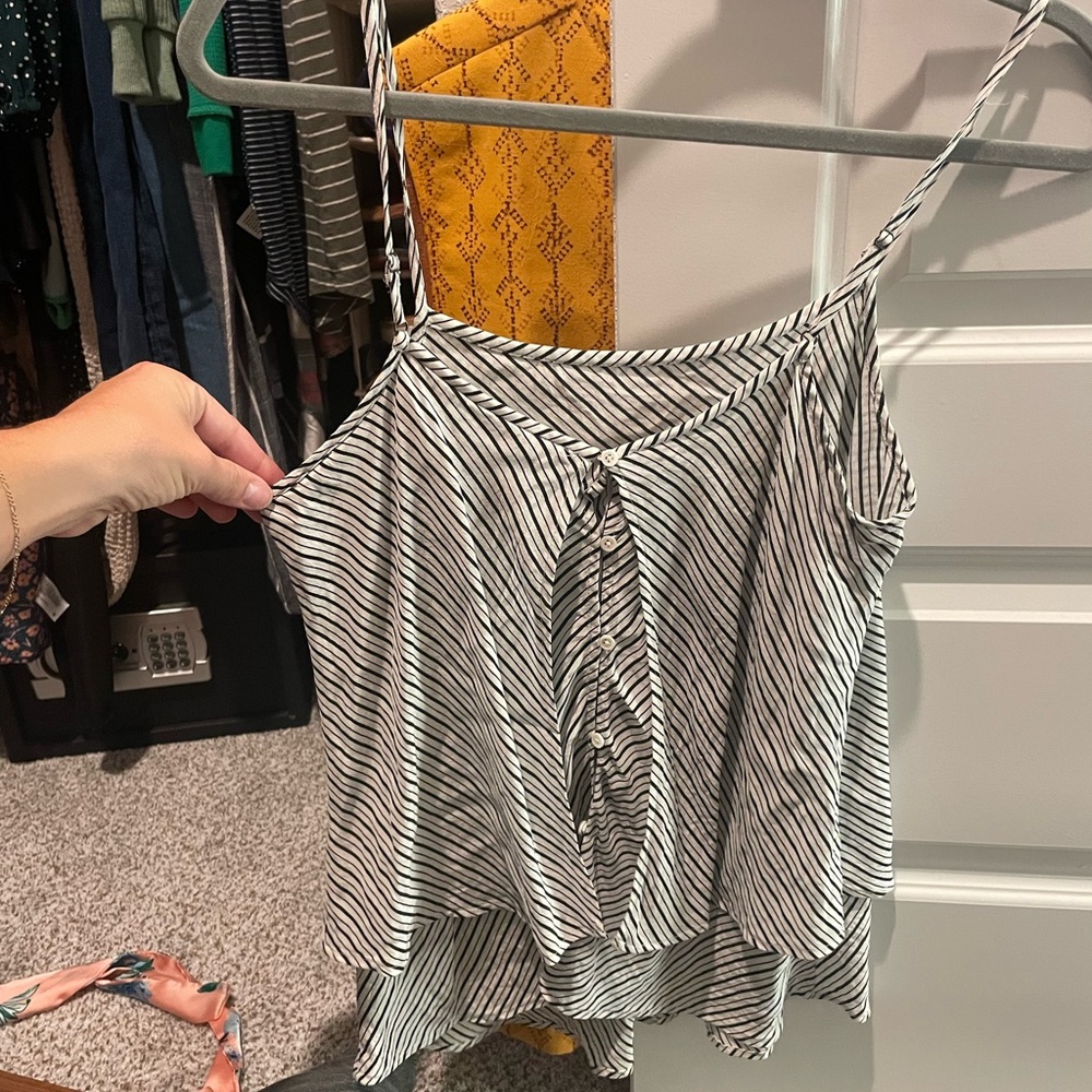 Joie Black and White Women's Top